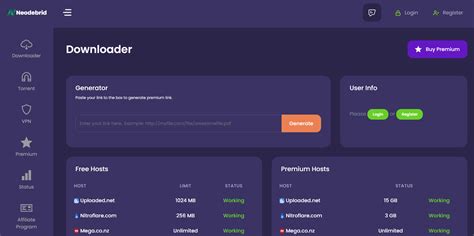 Mega Free Premium Link Generator .